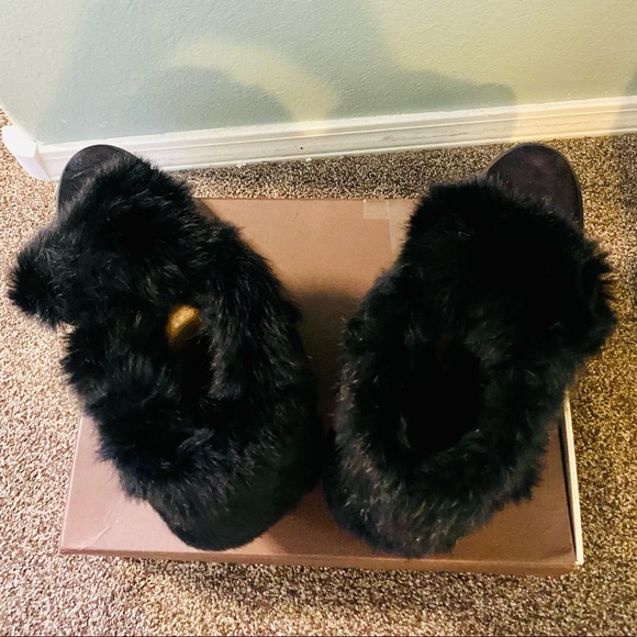 EUC Louis Vuitton Black Suede Rabbit Fur Jazzy High-Top Sneakers - Picture 10 of 15